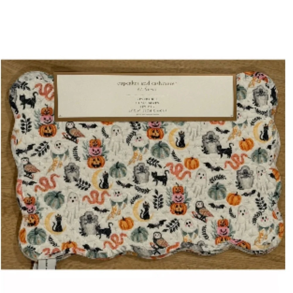 Lizzie Halloween Reversible Placemats Set of 4